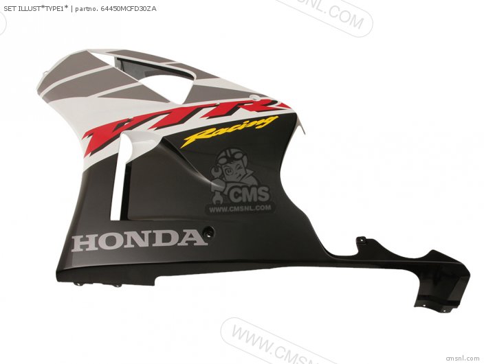 Mcfd Za Cowl Set L Lower Honda Buy The Mcf D Za At