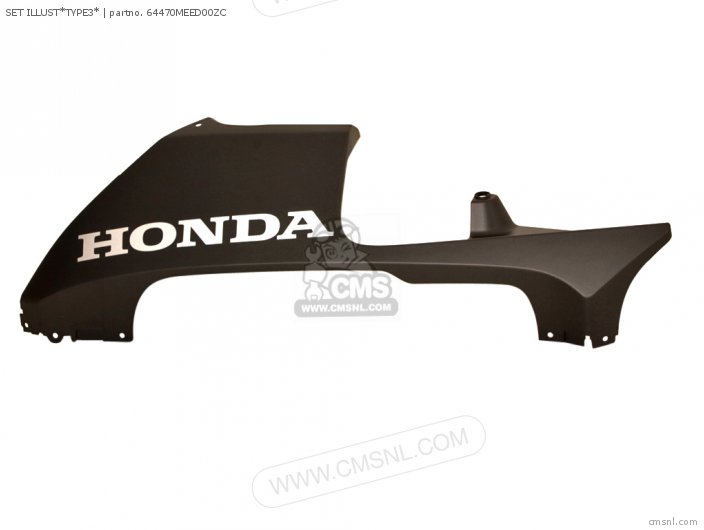 Honda COWL SET, L. UNDER ( 64470MEED00ZC