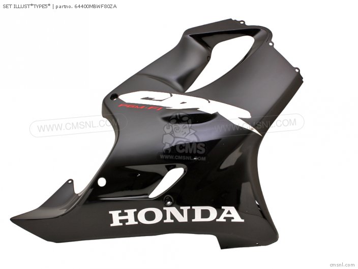 Mbwf Za Cowl Set R Lower Honda Buy The Mbw F Za At