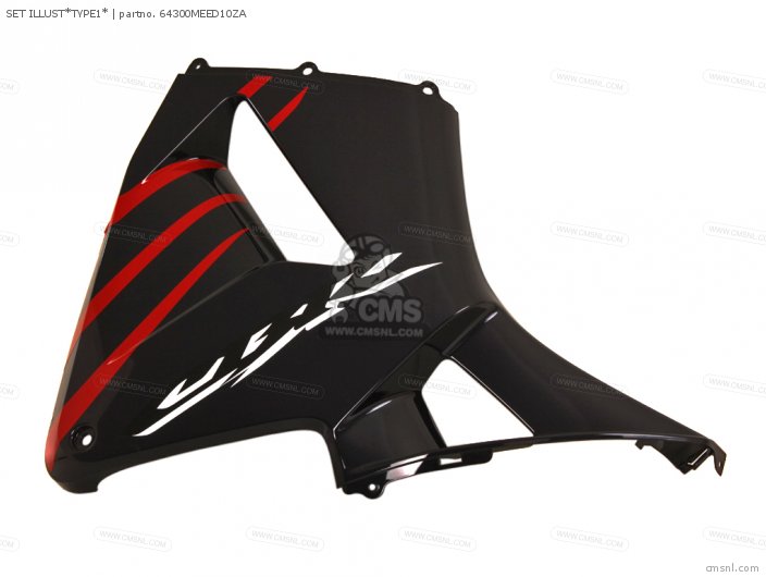 Honda COWL SET, R. MIDDLE 64300MEED10ZA Honda COWL SET, R. MIDDLE 64300MEED10ZA