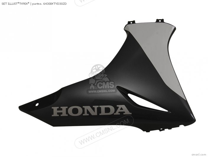 Honda COWL SET, R. UNDER ( 64300KTYD30ZD