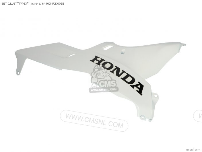Honda COWL SET, R. UNDER ( 64400MFJD00ZE