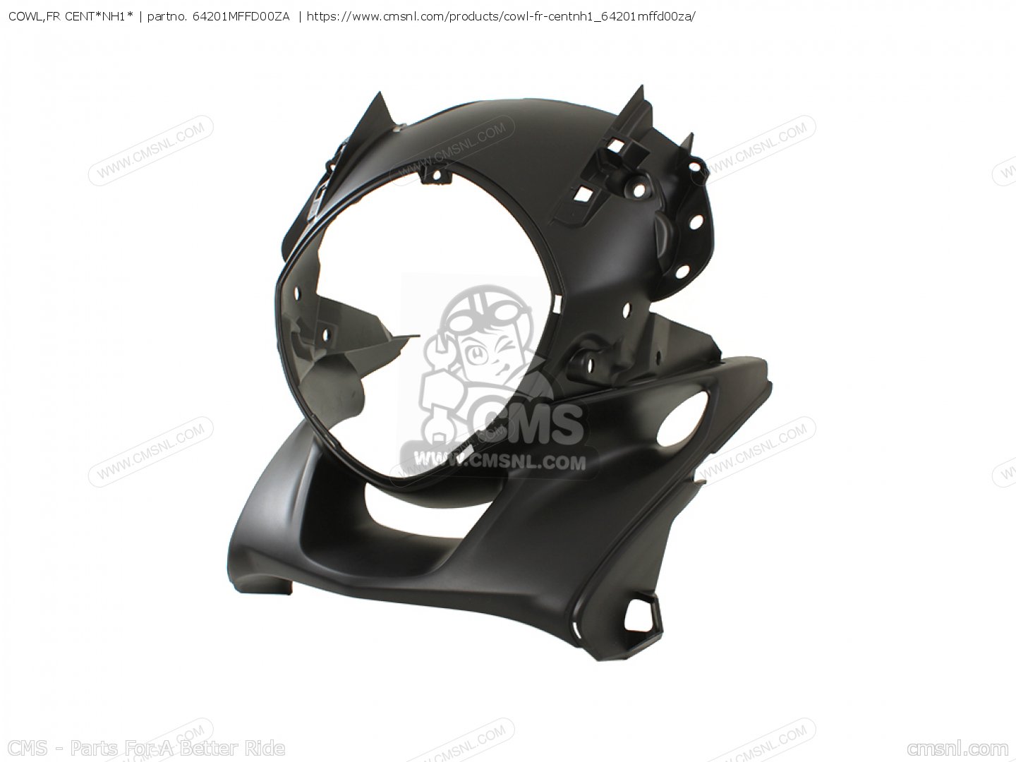 【海外配送可】【送料無料】 64201MFFD00ZA: 64201-MFF the buy - Honda CENT*NH1* COWL,FR スポーツトイ・アクショントイ