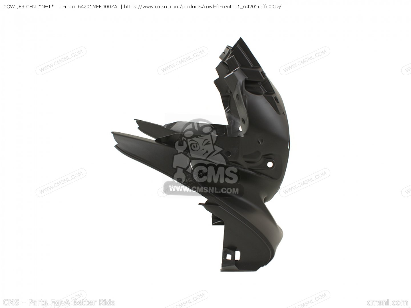 64201MFFD00ZA: COWL,FR CENT*NH1* Honda - buy the 64201-MFF