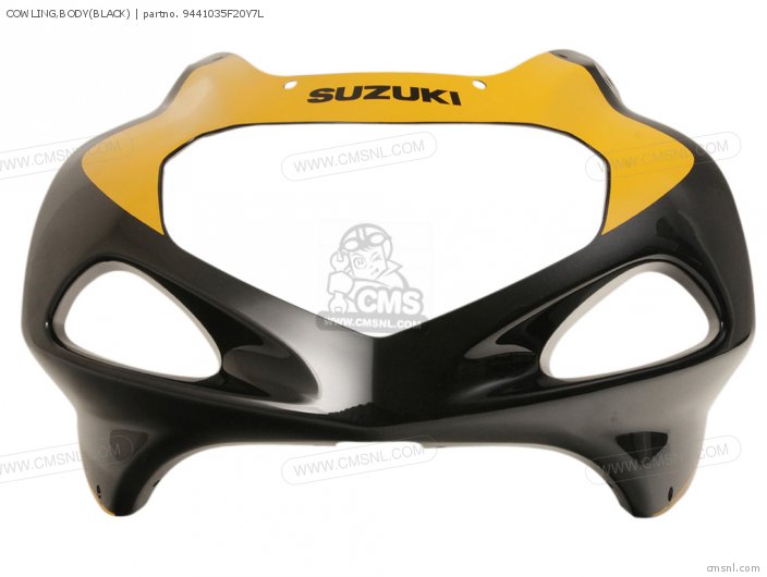 Suzuki COWLING,BODY(BLACK) 9441035F20Y7L