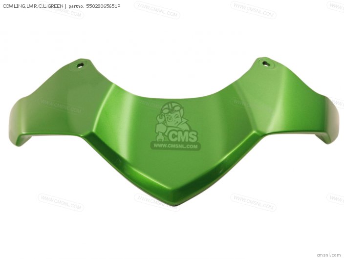 Kawasaki COWLING,LWR,C.L.GREEN 55028065651P