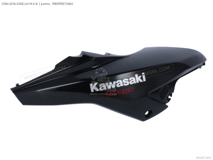 Kawasaki COWLING,SIDE,LH,M.S.B 550555272660
