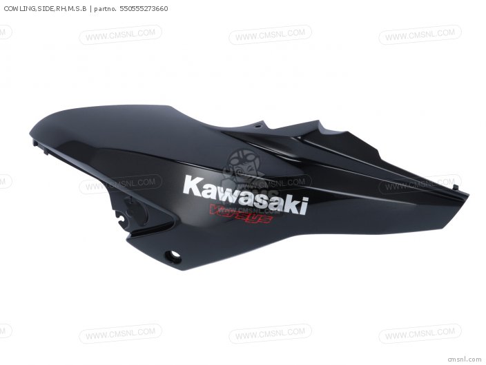 Kawasaki COWLING,SIDE,RH,M.S.B 550555273660 Kawasaki COWLING,SIDE,RH,M.S.B 550555273660