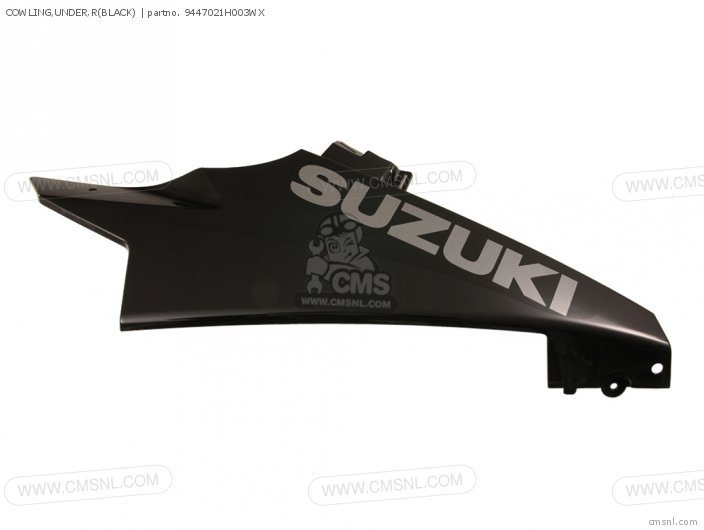 Suzuki COWLING,UNDER,R(BLACK) 9447021H003WX