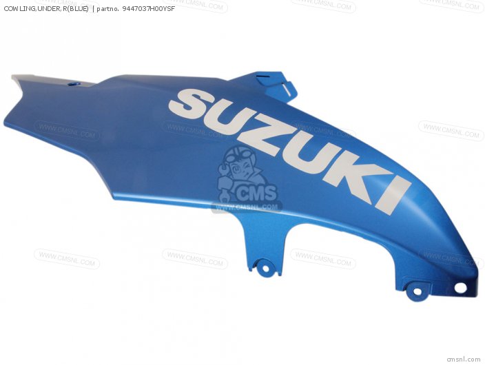Suzuki COWLING,UNDER,R(BLUE) 9447037H00YSF