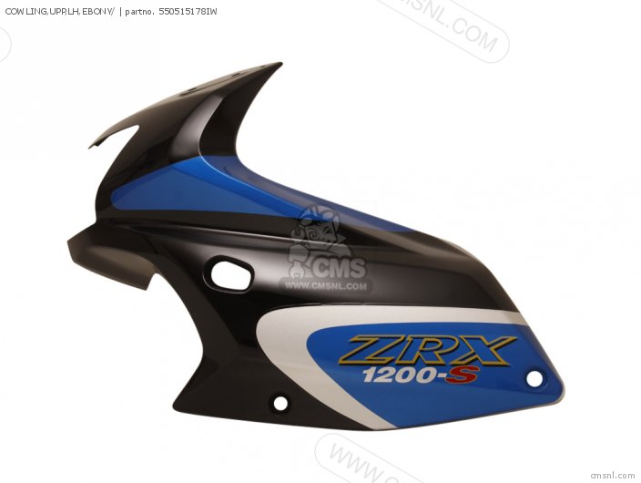 Kawasaki COWLING,UPP,LH,EBONY/ 550515178IW Kawasaki COWLING,UPP,LH,EBONY/ 550515178IW