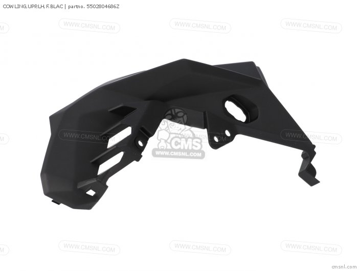 Kawasaki COWLING,UPP,LH,F.BLAC 5502804686Z
