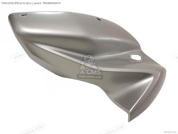 Kawasaki COWLING,UPP,LH,G.SILV 550280042474