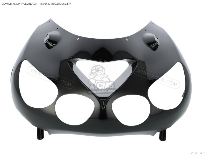 Kawasaki COWLING,UPP,M.D.BLACK 55028016217K