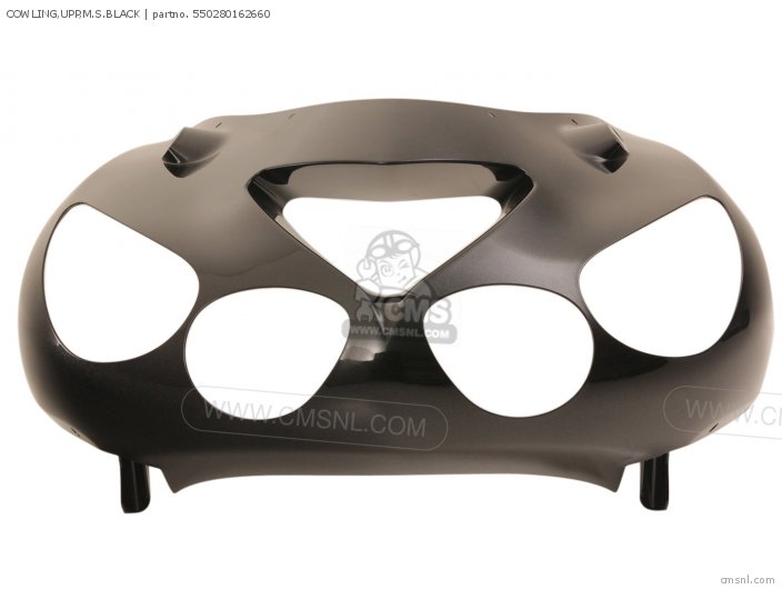 Kawasaki COWLING,UPP,M.S.BLACK 550280162660