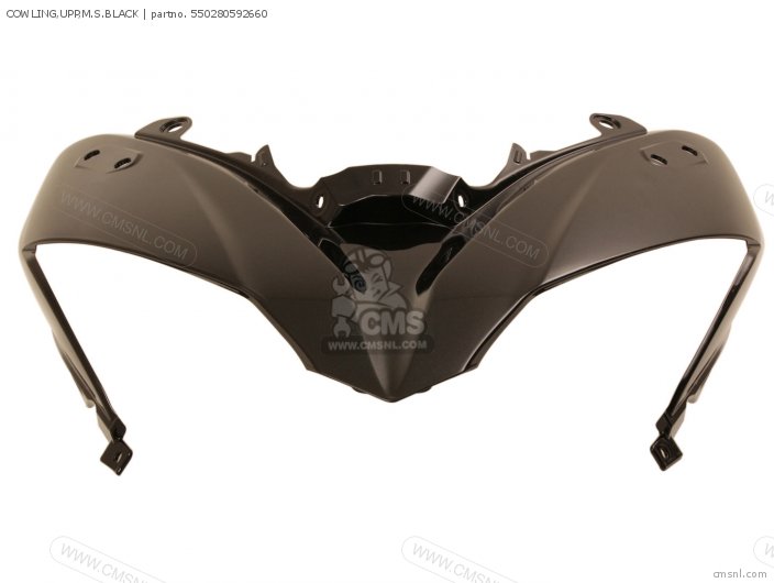 Kawasaki COWLING,UPP,M.S.BLACK 550280592660