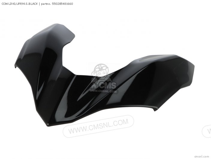 Kawasaki COWLING,UPP,M.S.BLACK 550285481660