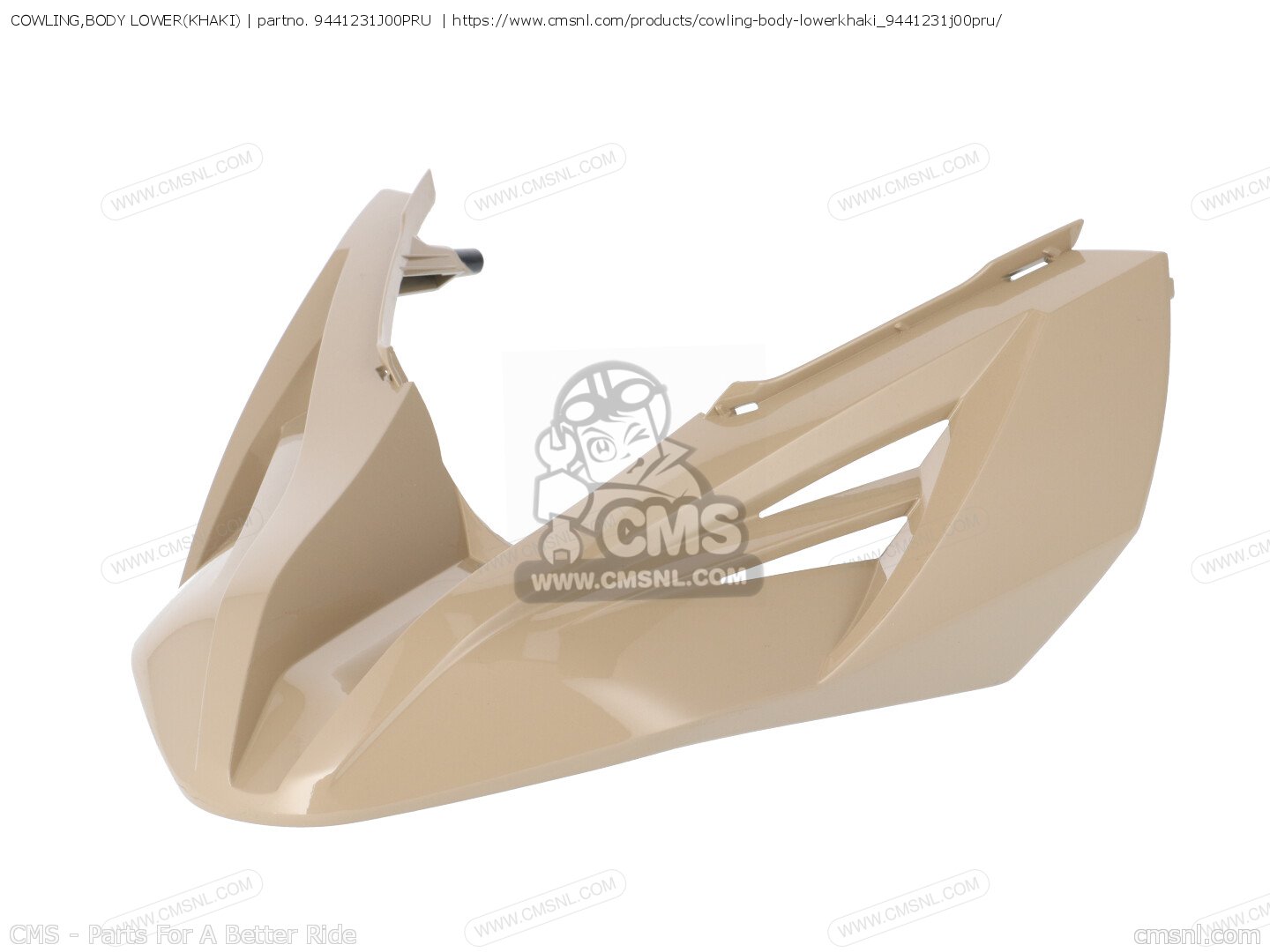 9441231J00PRU: Cowling,body Lower(khaki) Suzuki - buy the 94412