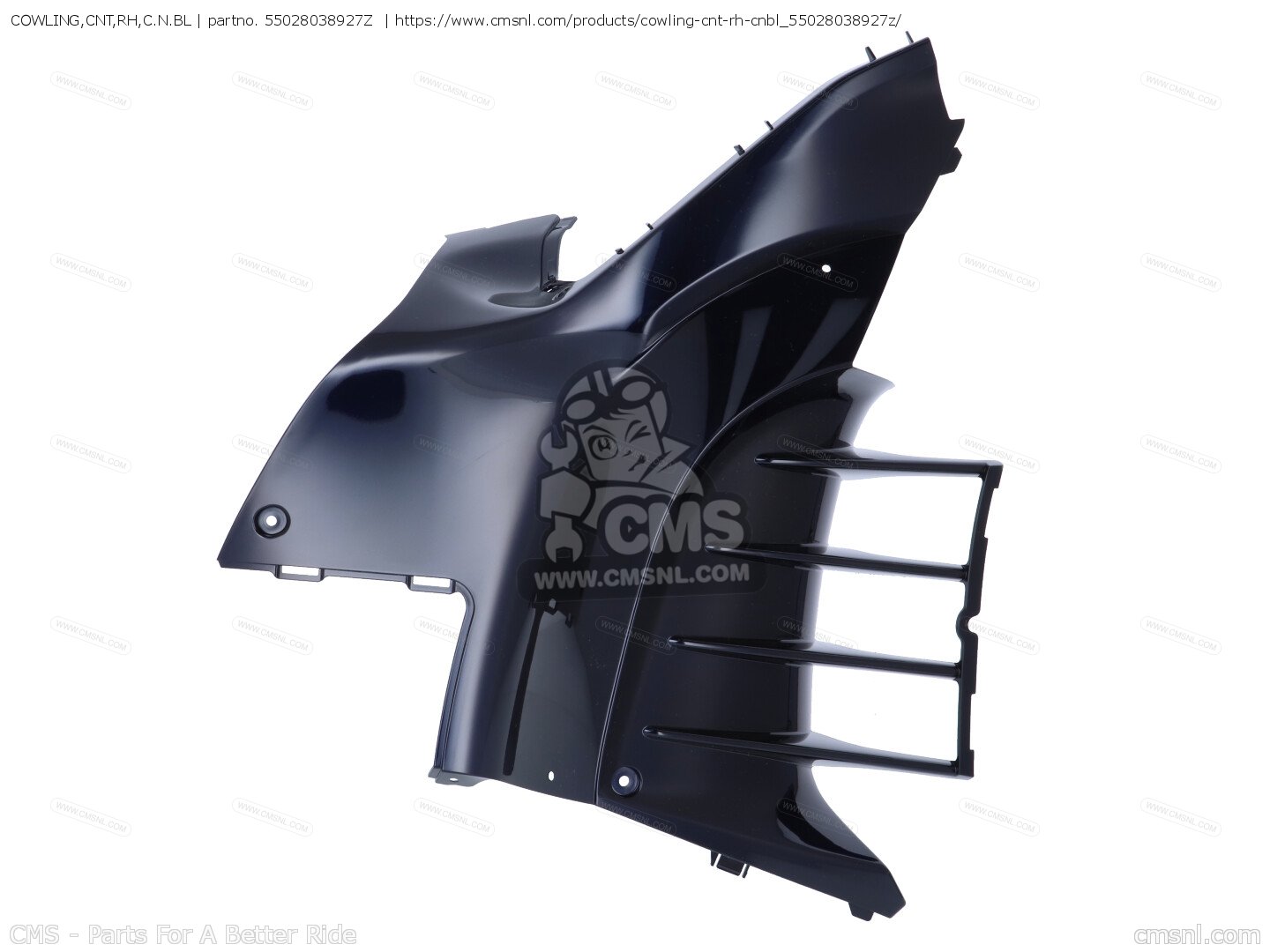 COWLING,CNT,RH,C.N.BL for Kawasaki - order at CMSNL