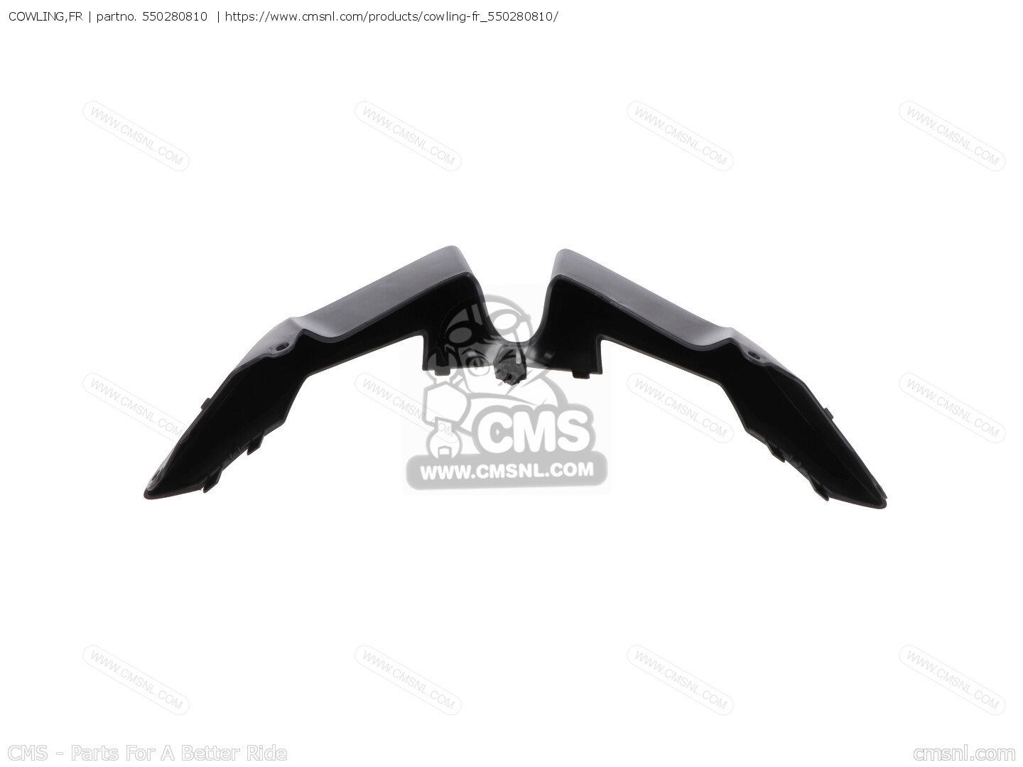 らく 550280810: COWLING,FR Kawasaki - buy the 55028-0810 at CMSNL