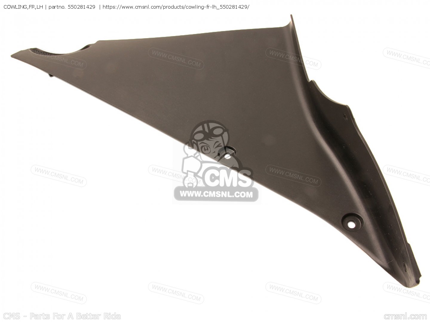 COWLING,FR,LH for Kawasaki - order at CMSNL