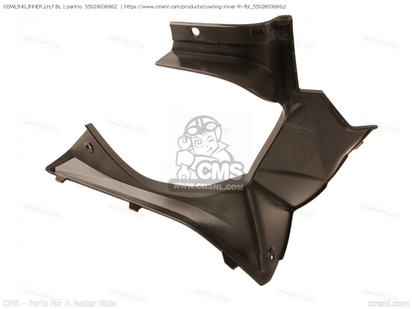 5502803686Z: COWLING,INNER,LH,F.BL Kawasaki - buy the 55028