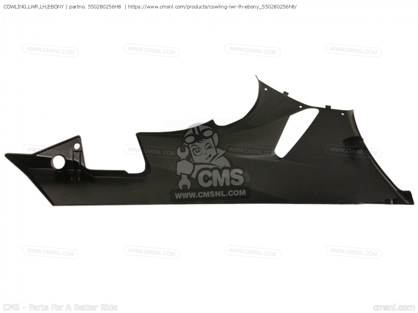 パーティを彩るご馳走や 550280256H8: COWLING,LWR,LH,EBONY Kawasaki - buy the 55028 米・雑穀・粉類