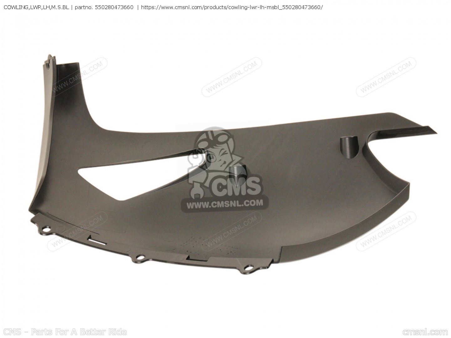 550280473660: COWLING,LWR,LH,M.S.BL Kawasaki - buy the 55028-0473
