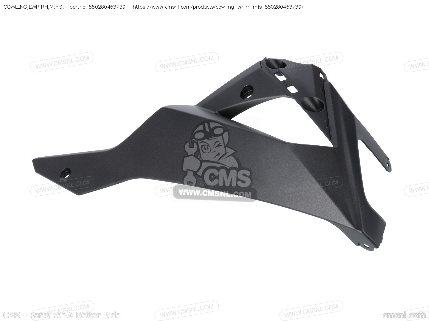 550280463739: COWLING,LWR,RH,M.F.S. Kawasaki - buy the 55028