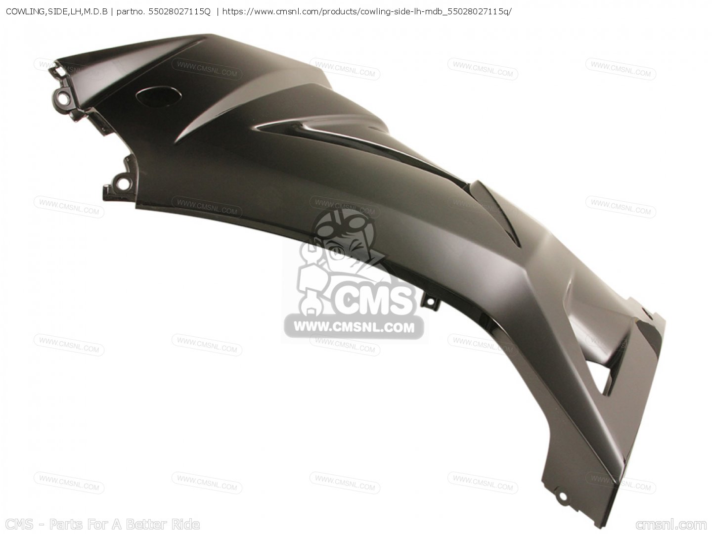 55028027115Q: COWLING,SIDE,LH,M.D.B Kawasaki - buy the 55028
