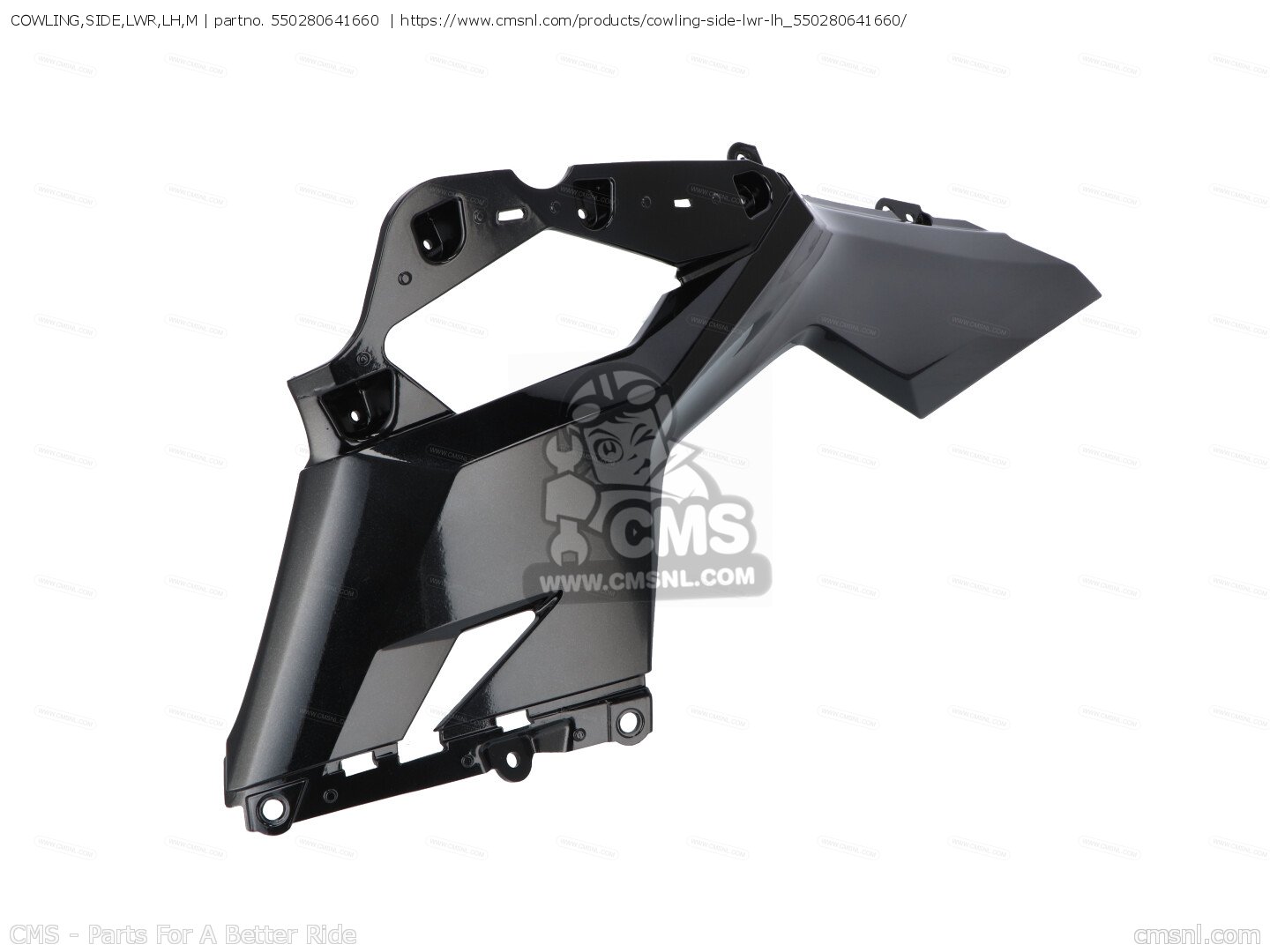 550280641660: COWLING,SIDE,LWR,LH,M Kawasaki - buy the 55028