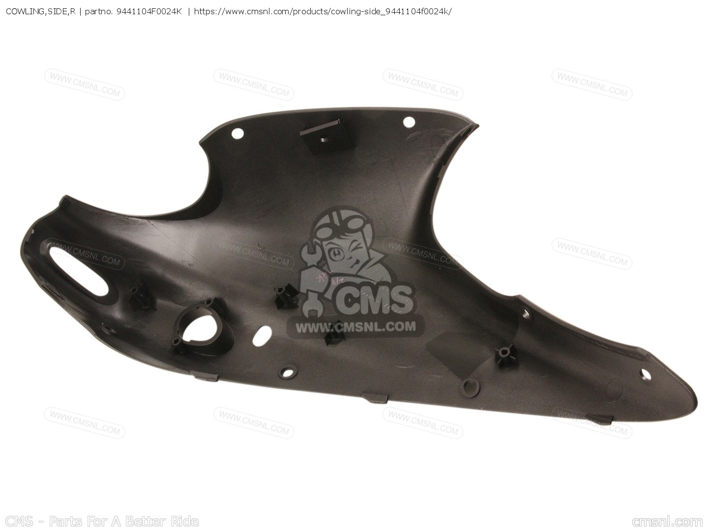 9441104F0024K: Cowling,side,r Suzuki - buy the 94411-04F00-24K at CMSNL