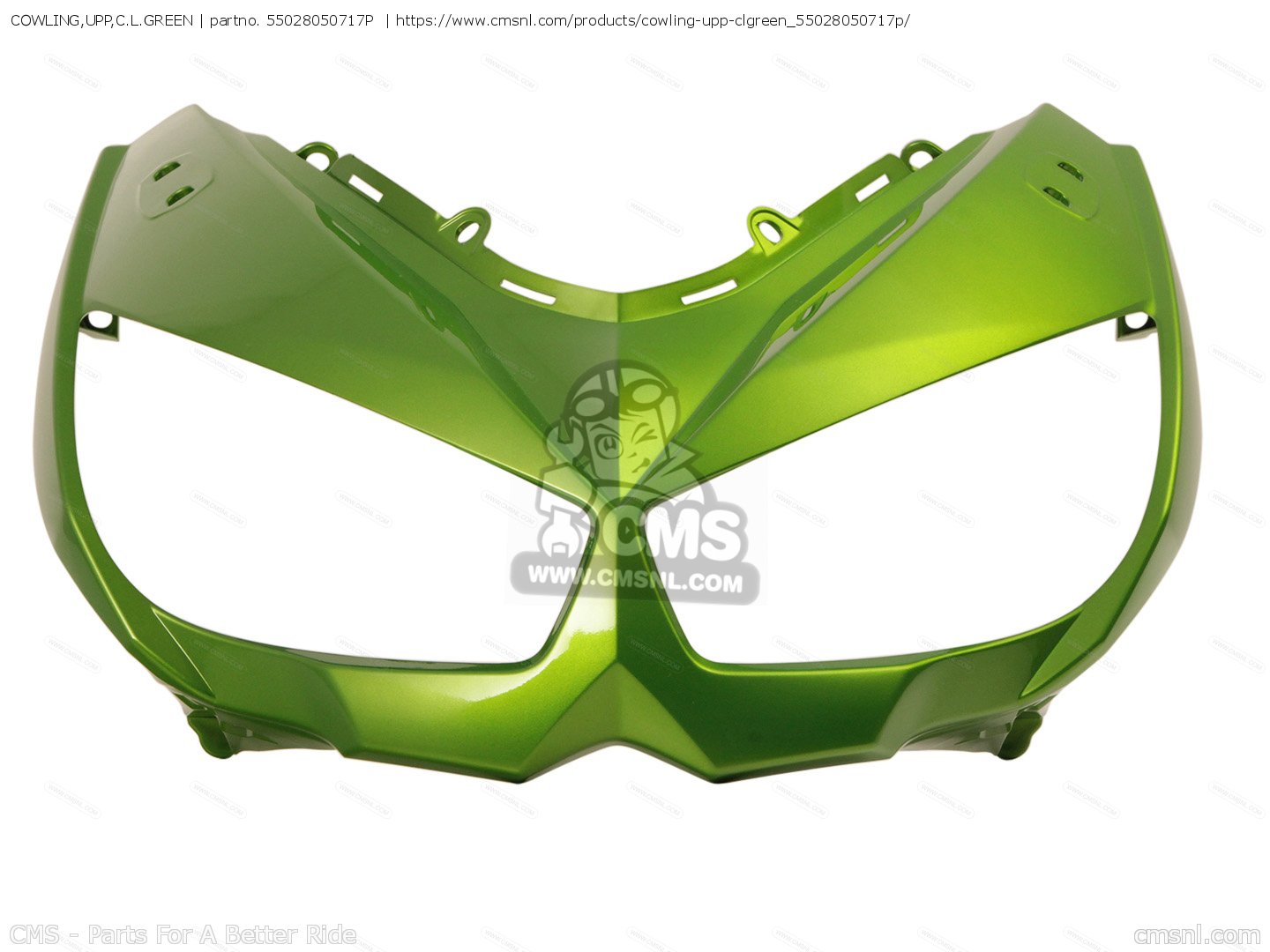 windy専用 55028050717P: COWLING,UPP,C.L.GREEN Kawasaki - buy the 55028