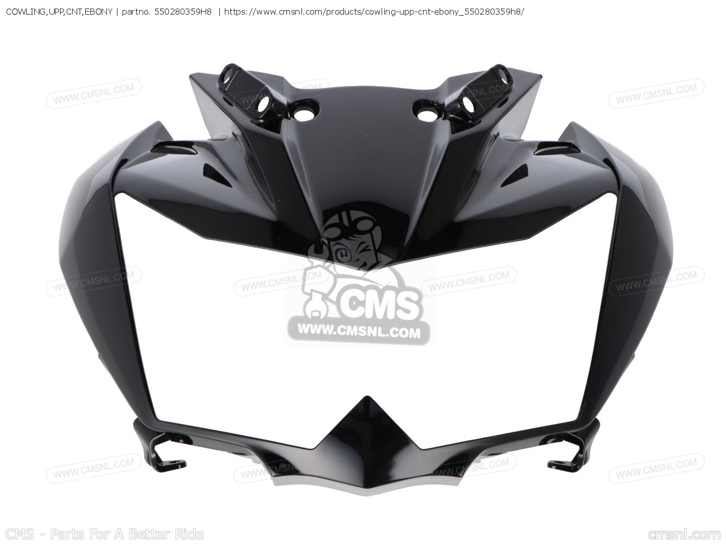 550280359H8: COWLING,UPP,CNT,EBONY Kawasaki - buy the 55028