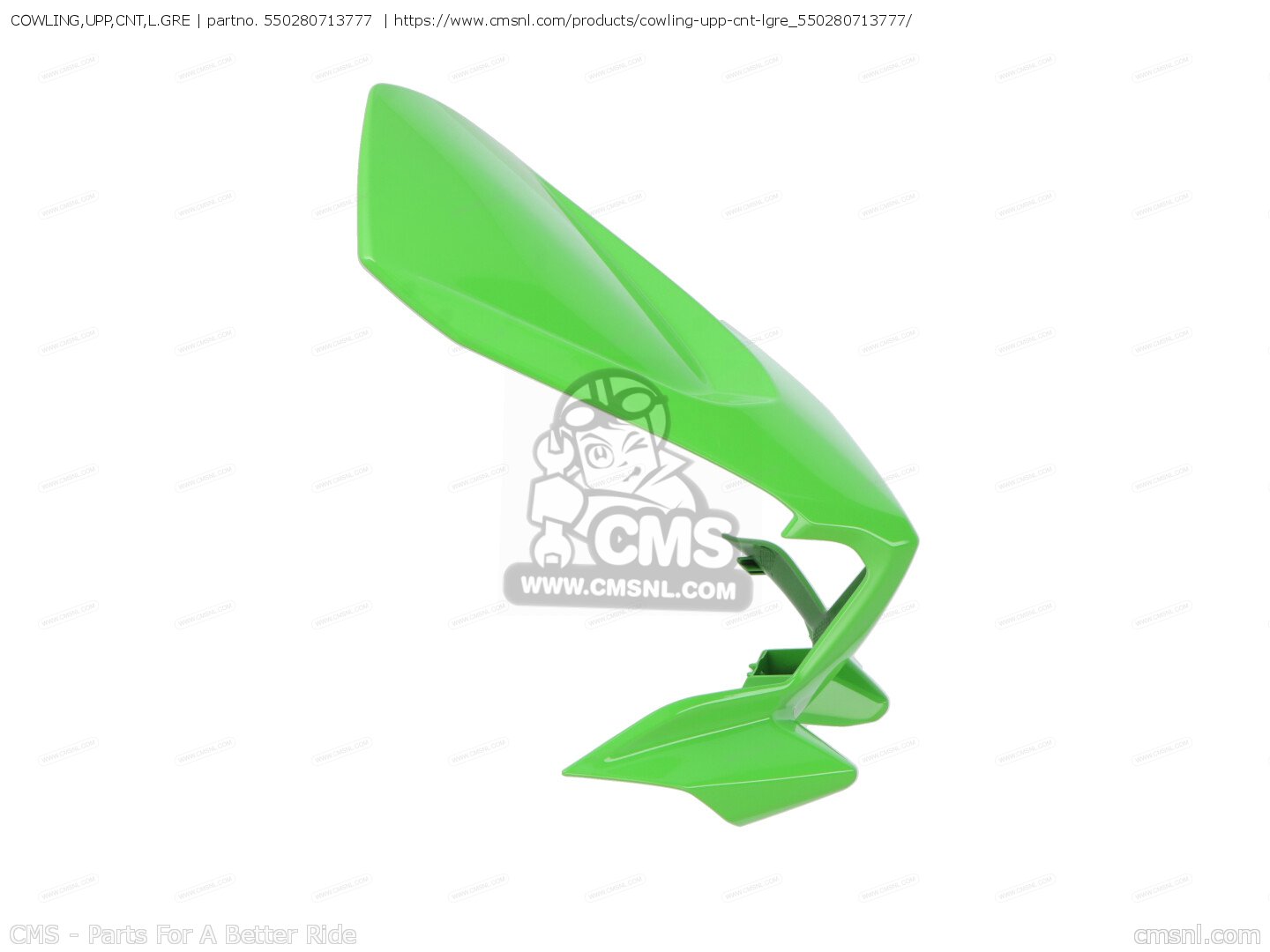 550280713777: COWLING,UPP,CNT,L.GRE Kawasaki - buy the 55028