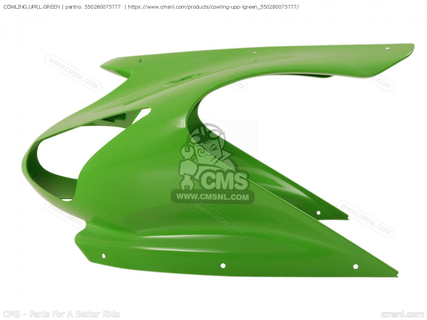 550280075777: COWLING,UPP,L.GREEN Kawasaki - buy the 55028