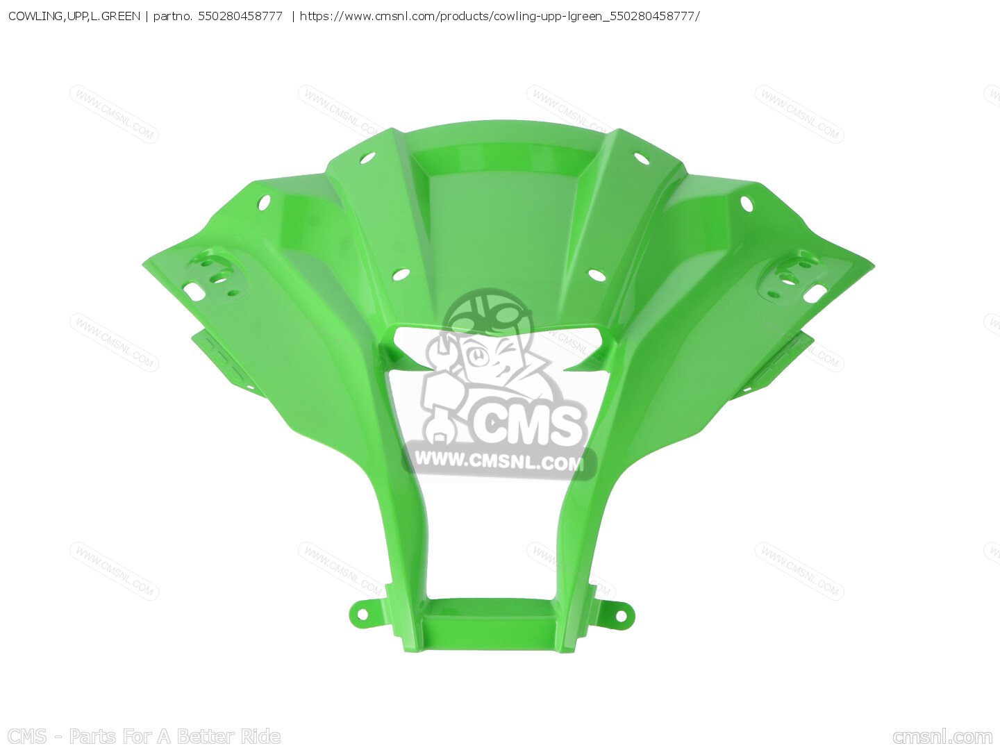 550280458777: COWLING,UPP,L.GREEN Kawasaki - buy the 55028
