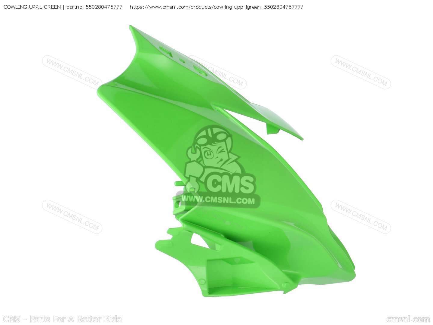 550280476777: COWLING,UPP,L.GREEN Kawasaki - buy the 55028