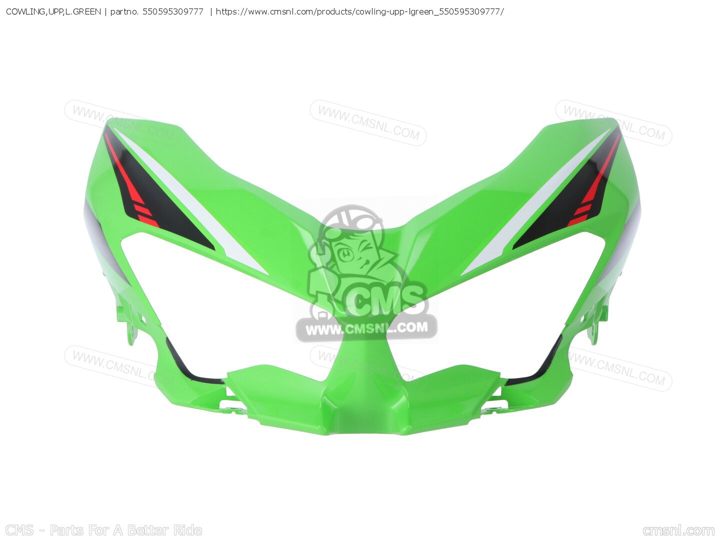 かにゃん　1009 550595309777: COWLING,UPP,L.GREEN Kawasaki - buy the 55059
