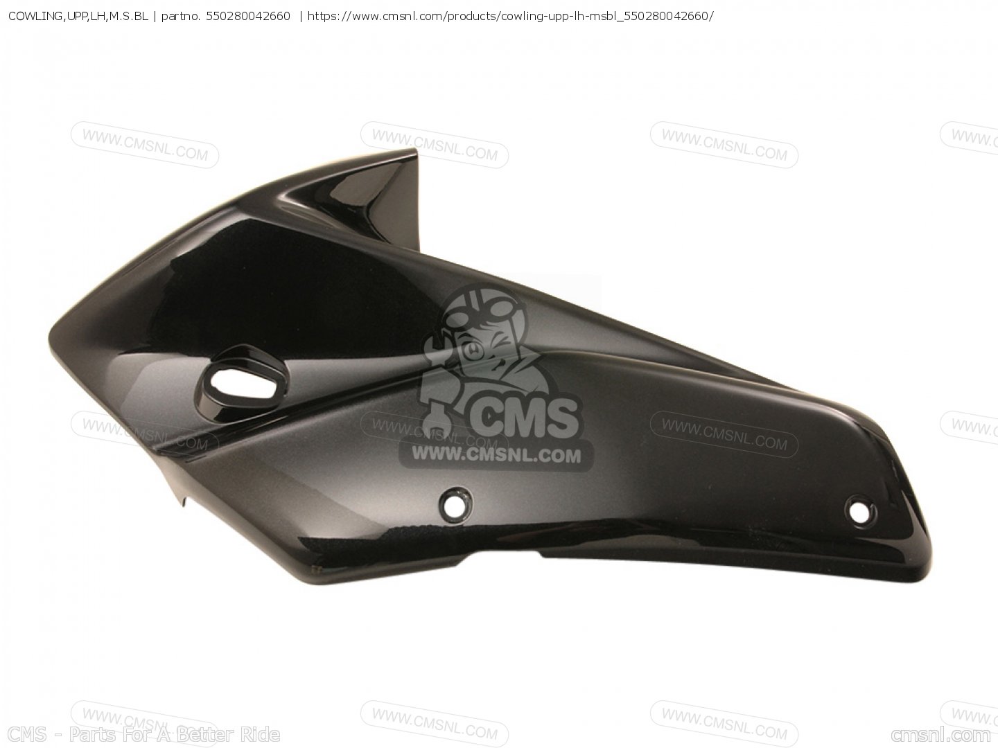 550280042660: COWLING,UPP,LH,M.S.BL Kawasaki - buy the 55028