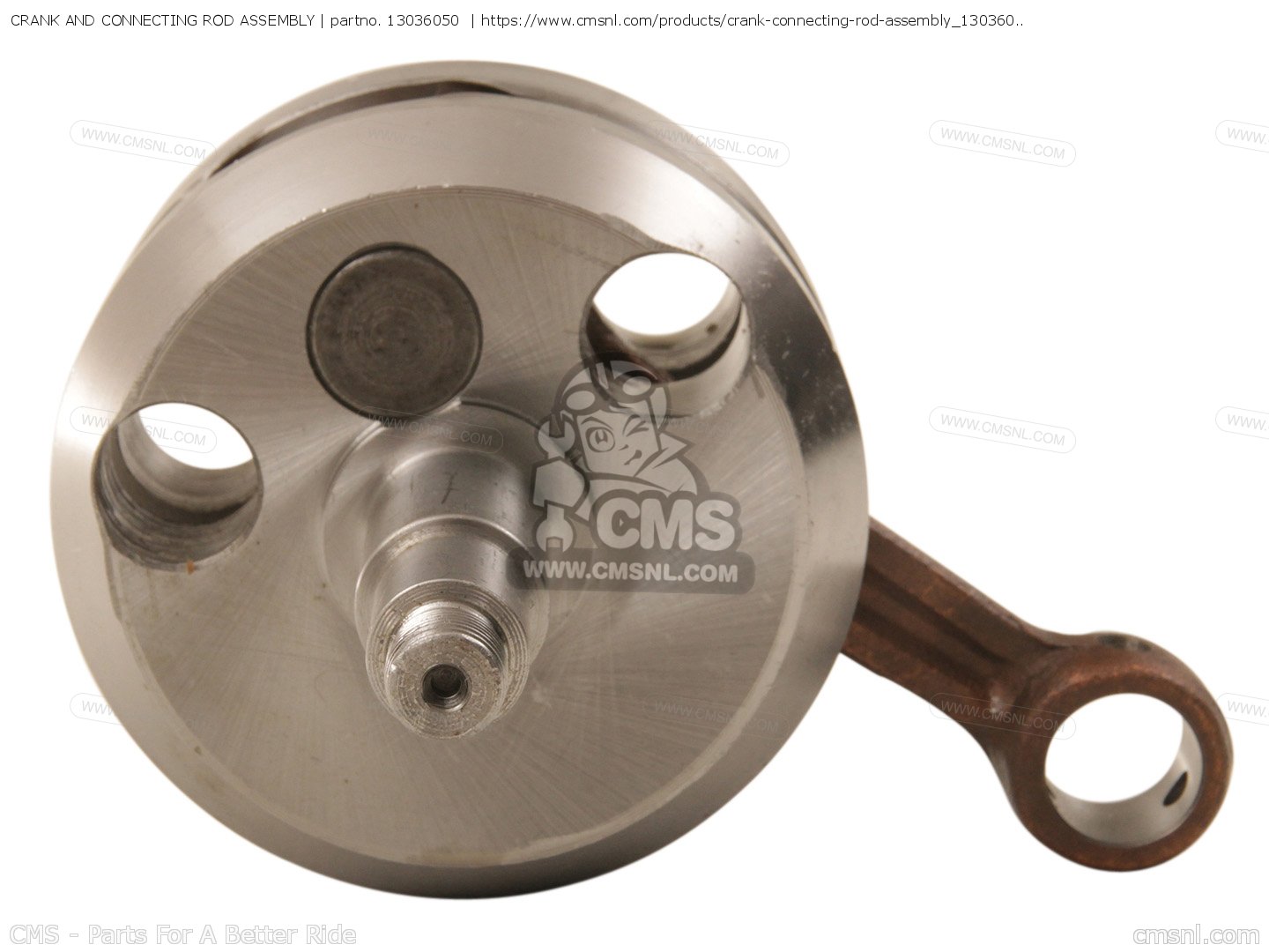 CRANK AND CONNECTING ROD ASSEMBLY for KD80M1 KD80 1980 order at CMSNL