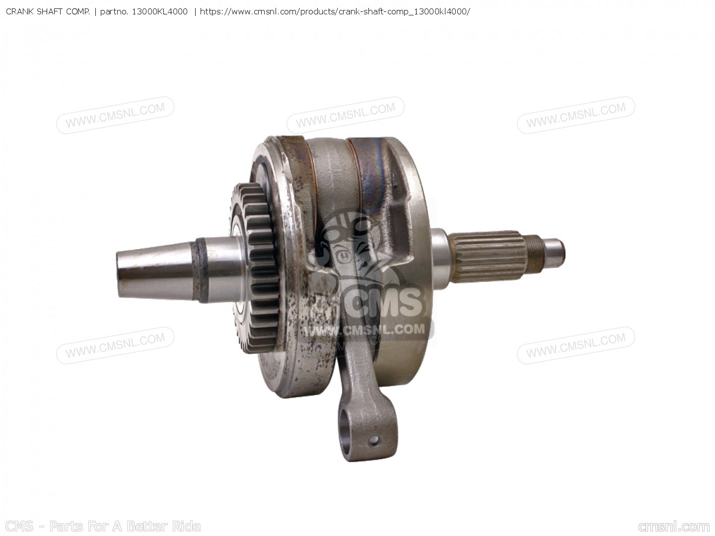 CRANK SHAFT COMP. for XL250R 1984 (E) order at CMSNL