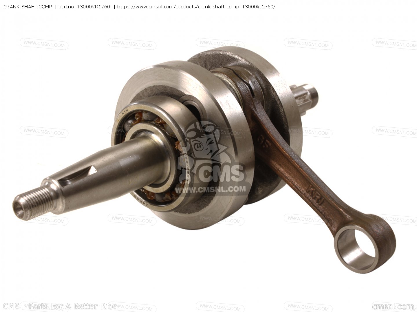 13000KR1760 Crank Shaft Comp. Honda buy the 13000KR1760 at CMSNL
