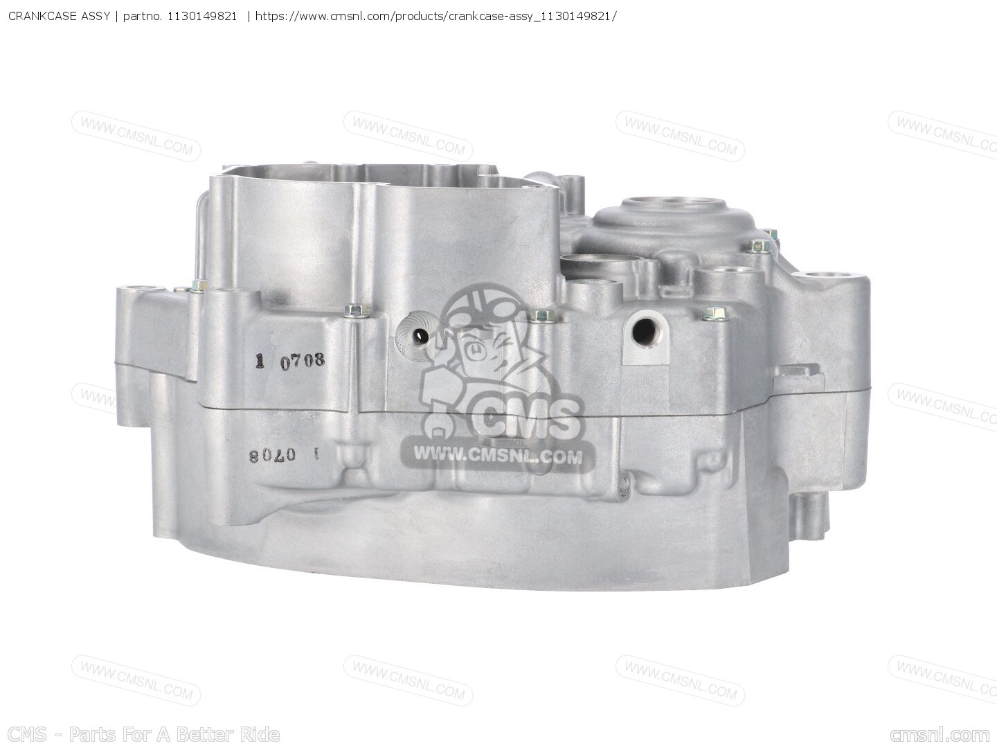 1130149821: CRANKCASE ASSY Suzuki - buy the 11301-49821 at CMSNL