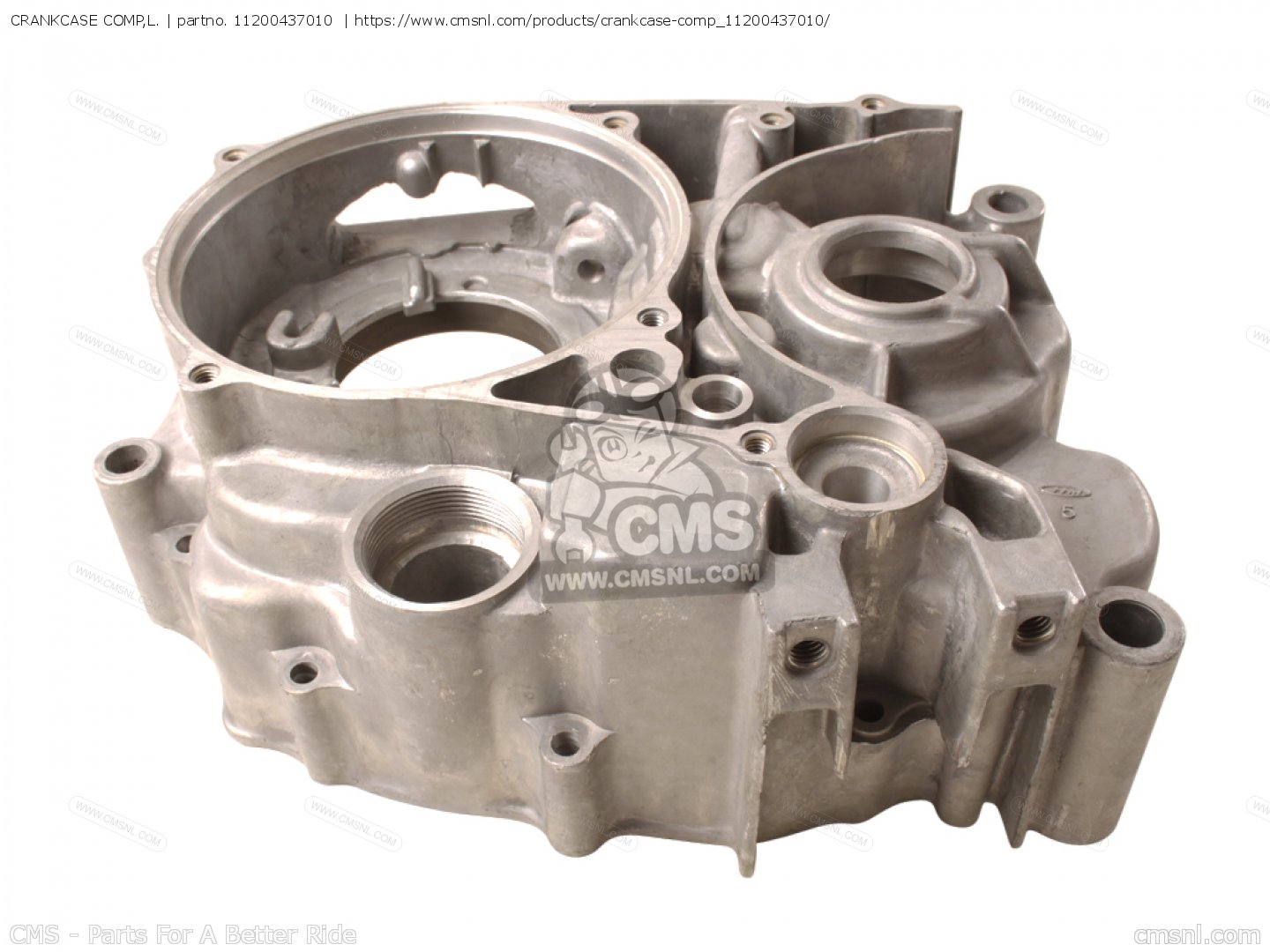 11200437010: CRANKCASE COMP,L. Honda - buy the 11200-437-010