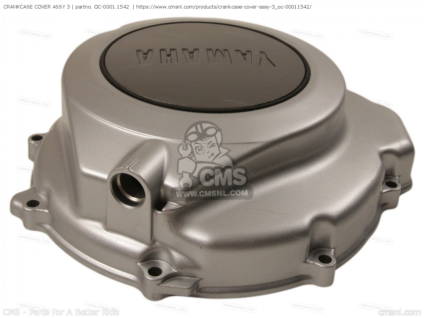 OC0001.1542 Crankcase Cover Assy 3 Yamaha , an alternative for 4UN