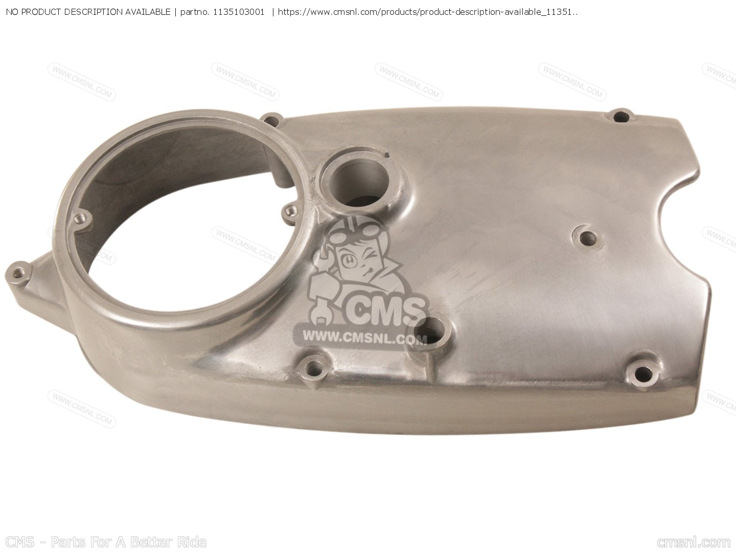 1135103001 Crankcase Left Cover Suzuki buy the 1135103001000 at CMSNL