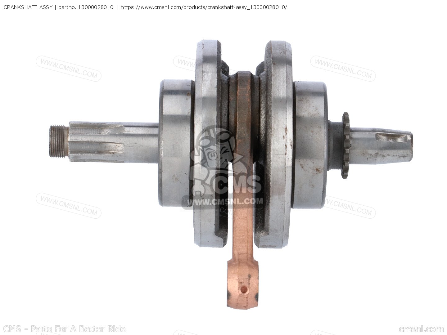 Honda shine best sale crankshaft price