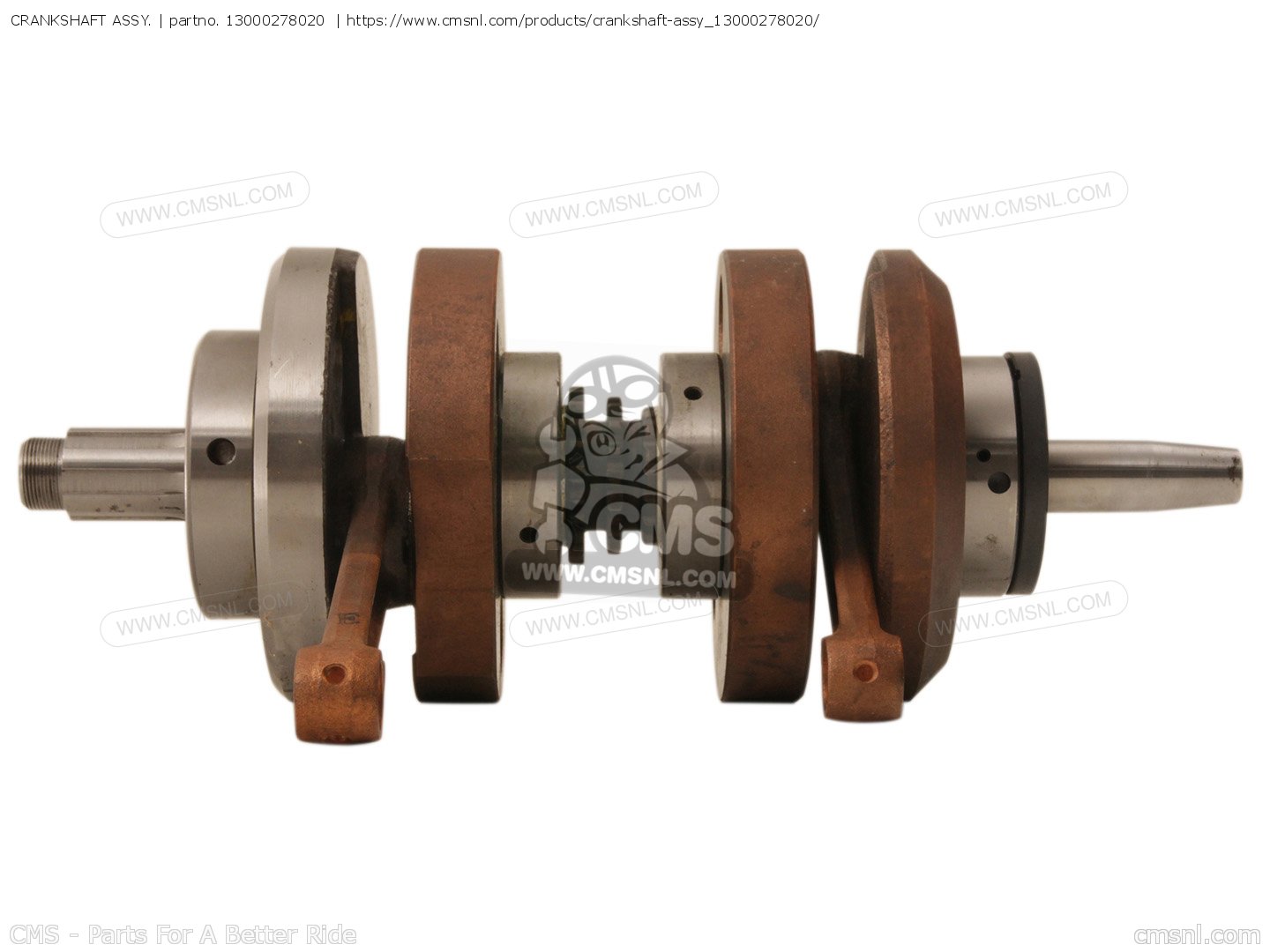 13000278020 Crankshaft Assy. Honda buy the 13000278020 at CMSNL