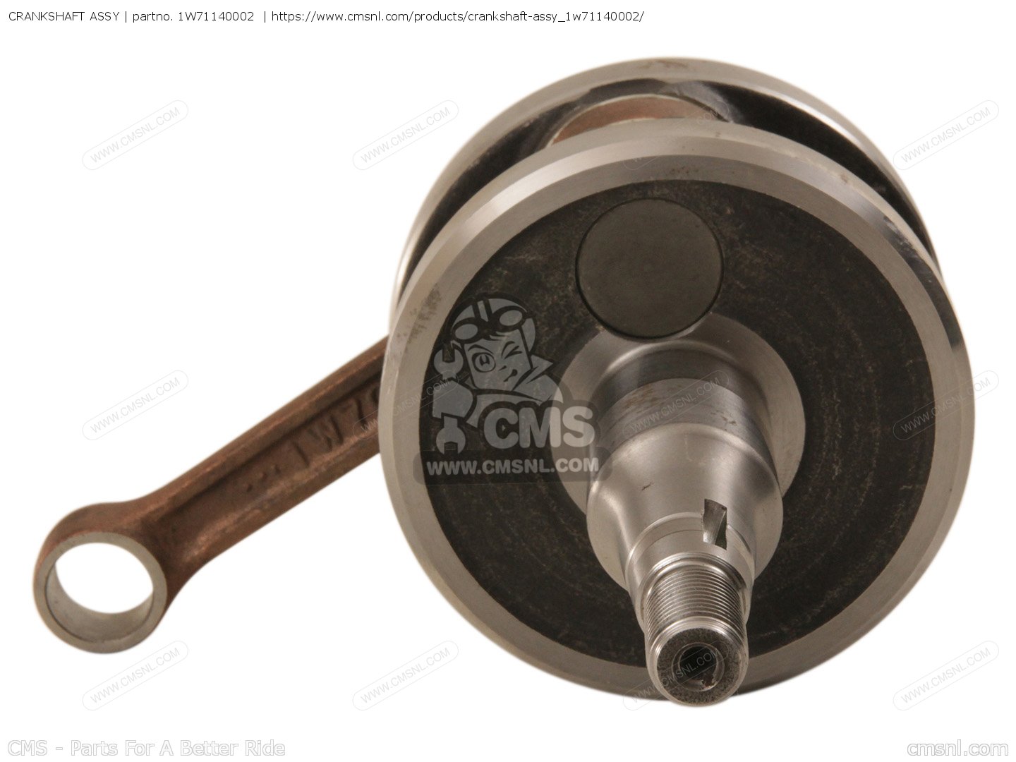 1W71140002 Crankshaft Assy Yamaha buy the 1W7114000200 at CMSNL
